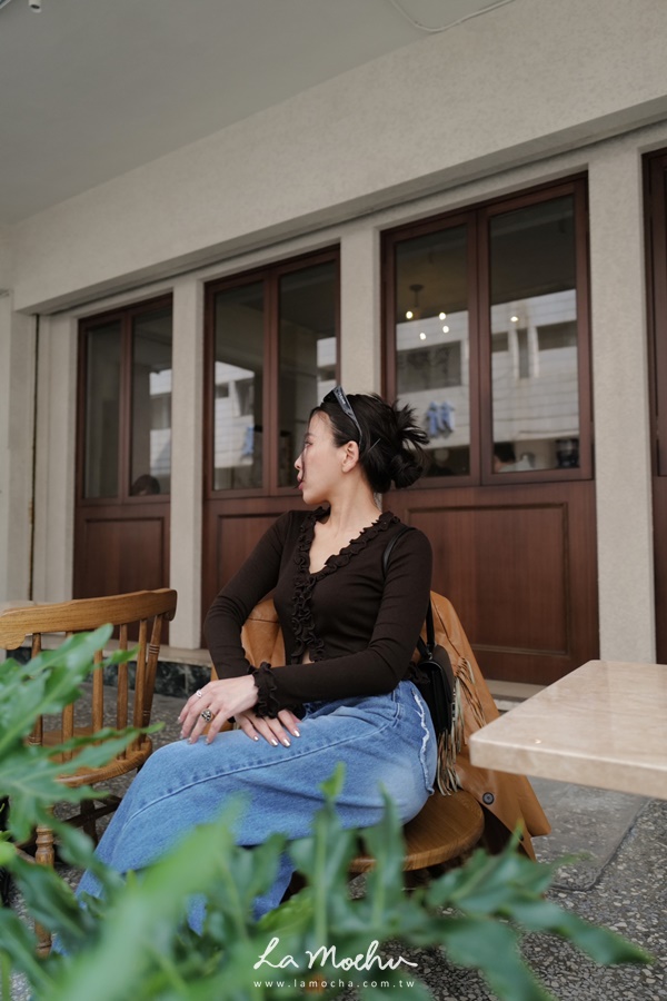 捲邊皺褶袖開衫上衣(闆娘清單)